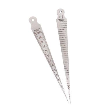 Imagem de Régua de aço inoxidável da abertura do calibre do feeler da 