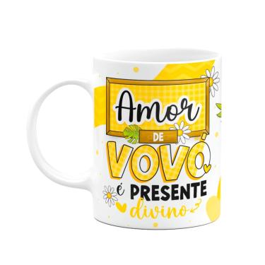 Imagem de Caneca dos Avós - Amor de vovó é presente divino  - 325ml
