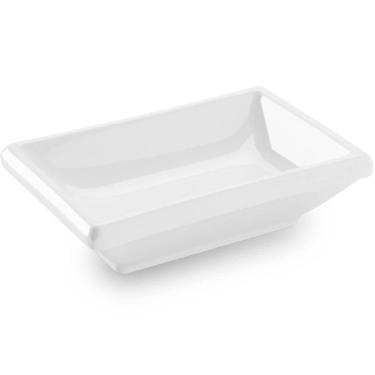 Imagem de Pote De Molho Shoyu Para Sushi Molheira Melamina Branco 25ml