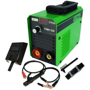 Imagem de Máquina Solda Inversora 130a MMA TIN130 Trato - 220V