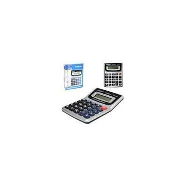 Imagem de Calculadora eletronica 8 digitos com som a bateria 12,7x9,7cm - XH COM