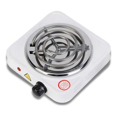 Imagem de Fogareiro Elétrico Portátil Cooktop 220v 1 Boca 1000w Branco