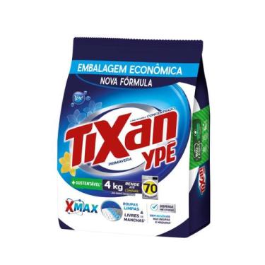 Imagem de Lava Roupas Sachê em Pó Primavera 4kg Tixan Ypê