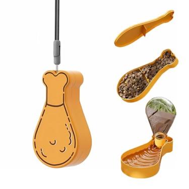 Imagem de Tigela portátil de viagem para cães, garrafa de água, acessórios de caminhada para cães e gatos pequenos - conjunto de garrafa de água e tigela para animais de estimação, compatível com lava-louças