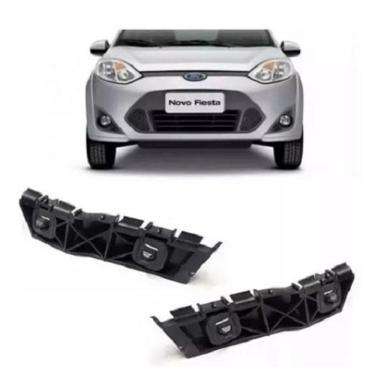 Imagem de Par Suporte Guia Parachoque Ford Fiesta 12 13 2014
