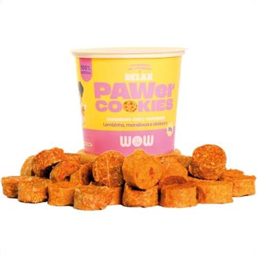 Imagem de Petisco Natural PAWer Cookies RELAX de lombinho, mandioca e abóbora 35g