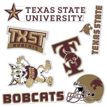 Imagem de Desert Cactus Adesivo Texas State University TXState Bobcatsr Decalques de vinil Laptop Garrafa de água Carro Scrapbook Folha T2 (Tipo 2-5)