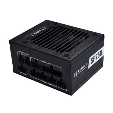 Imagem de Lian Li SP750 Gold - Fonte de alimentação SFX de 750 watts com cabo 12V-2x6 - Baixo ruído - 80 Plus Gold Efficiency - Compatível com ATX 3.1 e PCIe 5.1 - Gerenciamento fácil de cabos - Preto (SP750G.B