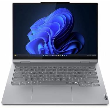 Imagem de Lenovo Notebook ThinkBook 14 G5 IAU 21SQ0002US 14 polegadas com tela sensível ao toque conversível 2 em 1 - WUXGA - Intel Core Ultra 7 255U - 16 GB - SSD de 512 GB - Teclado inglês (EUA) - Luna Gray