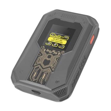 Imagem de Yosoo Health Gear Hotspot Wifi Mobile 4G Com Exibição de Tempo, Roteador Portátil Com Slot para Cartão SIM, Conectividade Sem Fio de 300 Mbps, Conecta até 8 Dispositivos, Ideal para Viagens e Uso