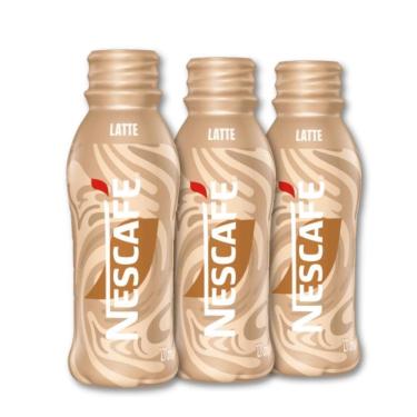 Imagem de Latte Nescafé Gelado Bebida Láctea Kit 3 Un De 270Ml