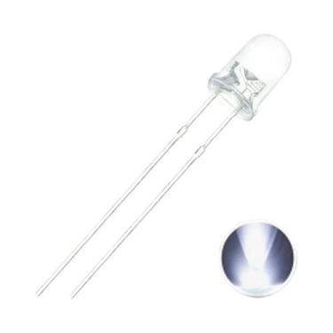 Imagem de Kit De Diodos LED Sortidos 100pcs 3MM Branco Verde Vermelho Azul Amare