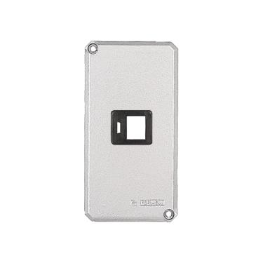 Imagem de Tampa para Condulete 1 Tramontina com 1 Posto com Suporte para RJ e com Pintura Eletrostática a Pó