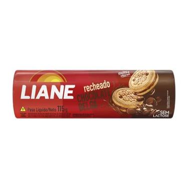 Imagem de Biscoito Recheado com Chocolate Belga Sem Lactose Liane 115g