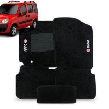 Imagem de Jogo De Tapete Carpete Doblo Cargo Luxo 10Mm - Scar Automotive