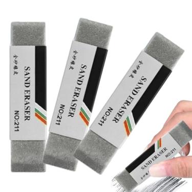 Imagem de Borracha de caneta para tinta - Borracha de goma de arte precisa - Materiais de estudo não abrasivos para desenho técnico, correção de escritório, caligrafia arquitetônica