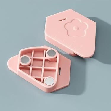 Imagem de Conjunto de 3 peças de suporte de pedal magnético para máquina de costura – Tapete ABS antiderrapante com ímã forte, 6 x 4 x 1 cm (2,34 x 1,58 x 0,39 pol.) para entusiastas de costura, acolchoamento