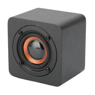 Imagem de RiToEasysports Alto -falante Retro Com Duração Longa da Duração da Bateria, Conexão Sem Fio 5.0, Ampla Compatibilidade - Mini Portão Portátil Vintage para Laptops Desktops (Black (versão de