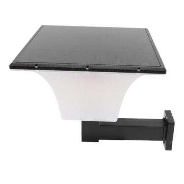 Imagem de Zhjvihx Luz de Parede Solar LED, Lâmpada Solar Multifuncional Com 4 Modos de Iluminação Inteligentes e Sensor de Luz Inteligente, Arandela de Parede Externa à Prova de água IP65 para (2311 Luz Branca)