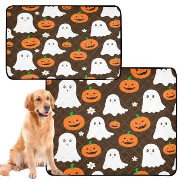 Imagem de CEBUGI Almofadas de xixi laváveis para cães, pacote com 3, almofadas impermeáveis para filhotes de cachorro, antiderrapantes, à prova de vazamento, para cama de cercadinho