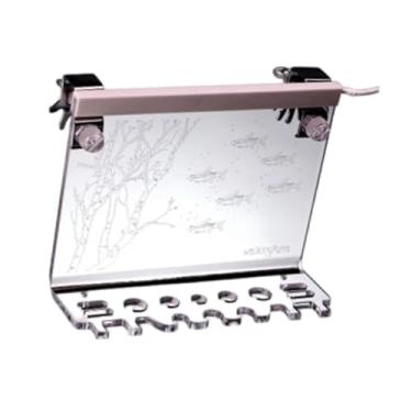 Imagem de Ｂｅｓｇａ Organizador de Ferramentas para Aquário, Suporte de Parede Prático em Acrílico para Pintura de Peixes, Suporte para Pinças E Clipes, Peixe-lanterna