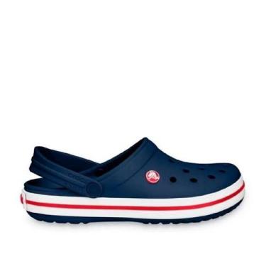 Imagem de Sandália Clog Crocs Crocband, Marinho, 41