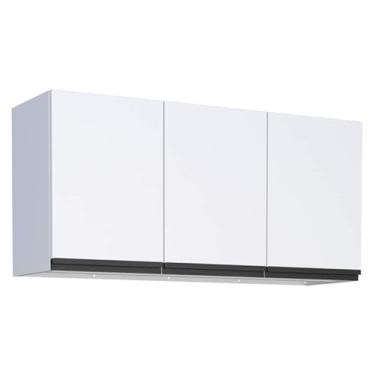 Imagem de Armário Aéreo Aço Gaia 1155Mm Branco Montado (120) Cozimax