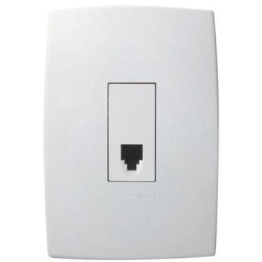 Imagem de Tomada Telefone RJ11 2 Fios Pial Plus 615111
