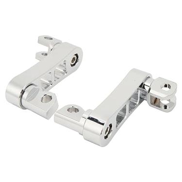 Imagem de Generic Suporte Ajustável para Estrada de pé de Motocicleta para Passeios, Suporte de Extensão de pé Robusto para Uma Condução Confortável, Material de Alumínio para Montagem Masculina - 360°