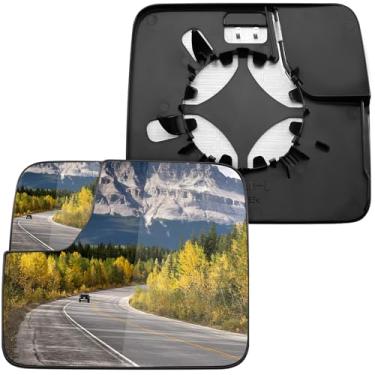 Imagem de LOIYLLEN Substituição do espelho lateral do motorista para Ford Bronco 2022-2023 - Vidro do espelho do lado esquerdo, vidro dos espelhos retrovisores com função de aquecimento elétrico