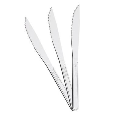 Imagem de KIT - 36 Facas para Churrasco Buzios em Aço Inox 4 POL FIBAG - Tramont
