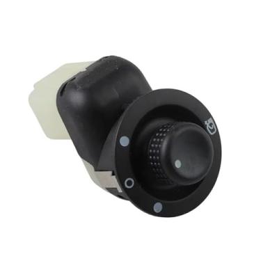 Imagem de Interruptor do botão do espelho retrovisor compatível com Scenic 2 2004 2005 2006 2007 2008 Interruptor do espelho retrovisor de 8 pinos 8200026696