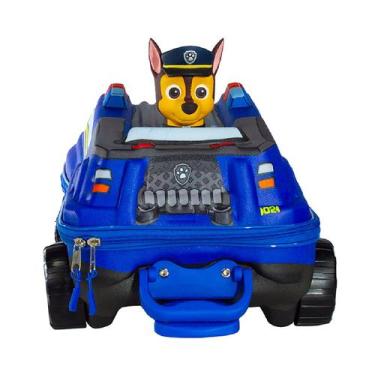 Imagem de Mochila Rodinha HotWheels Patrulha Canina Carrinho Formato 3D Maxtoy A