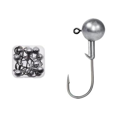 Imagem de Anzóis De Pesca Jigging Com Cabeça Redonda 1g-20g MrLurion Para Iscas 