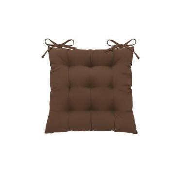 Imagem de Assento Almofada Cadeira Peça Banco Pallet Sofa Poltrona Futton 40x40c