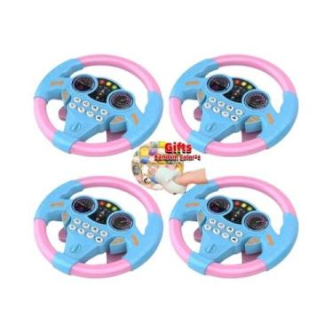 Imagem de 360 graus Brinquedo De Volante De Simulação Rotativo Para Crianças 1-6