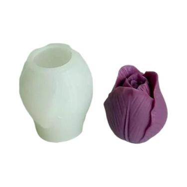 Imagem de Molde De Silicone Em Forma De Morango Para Velas Aromáticas E Sabonete