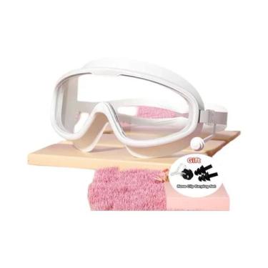 Imagem de Óculos De Natação Com Lentes Grandes Antiembaçantes E Proteção UV, Imp