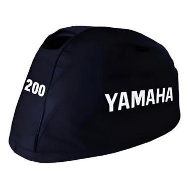 Imagem de Capa Para Capô Motor De Popa Yamaha 200Hp 4T Moderno Redondo