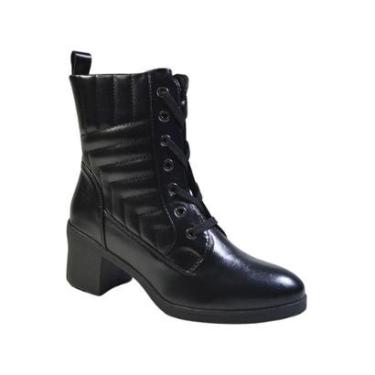 Imagem de Bota Coturno Cano Médio Mooncity-Feminino