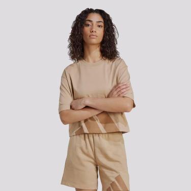 Imagem de Camiseta Cropped Adidas 3S Feminina-Feminino