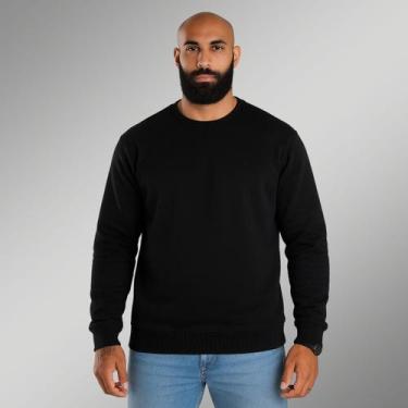Imagem de Camiseta Masculina Básica Premium 100 Algodão Original Luau, Preto, GG