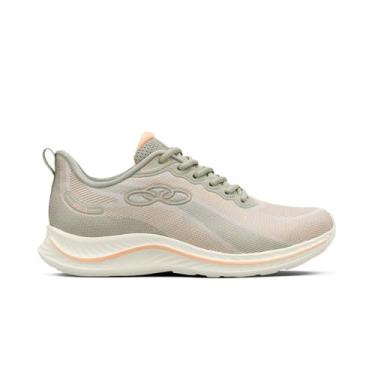 Imagem de Tenis Feminino Olympikus Apolis Nova Cor Musgo Vanilla Lançamento, Mus
