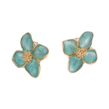 Imagem de Brincos De Acrílico Com Flores De Camélia Branca Para Mulheres, Joias 