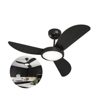 Imagem de Ventilador de Teto 96cm com LED 127V Silencioso Econômico Moderno - No