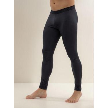 Imagem de Calça Térmica Segunda Pele Masculina Kanxa, Preto, GG