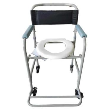 Imagem de Cadeira Higienica Aco Dobravel 100Kg D30 Dellamed
