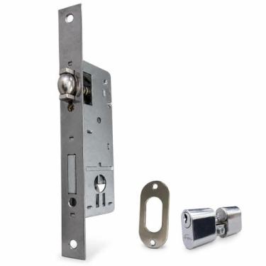 Imagem de Fechadura Rolete Pivotante Arouca 20MM 6022TR Cromada para Porta Repos