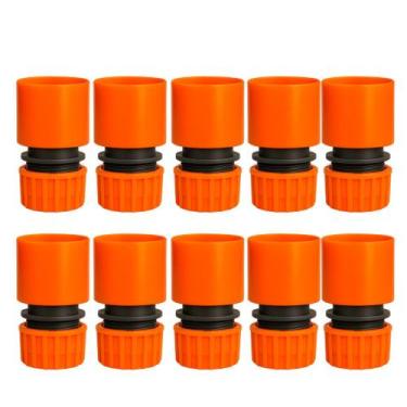 Imagem de Engate Rápido 1/2 para Mangueira de Jardim com Encaixe Seguro Kit 6 Un