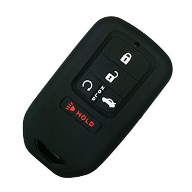 Imagem de Capa Coolbestda de silicone para chave Fob suporte de jaqueta protetor completo para A2C81642600 2018 2016 2015 Honda Accord Civic CR-V CRV Pilot EX EX-L Touring Premium